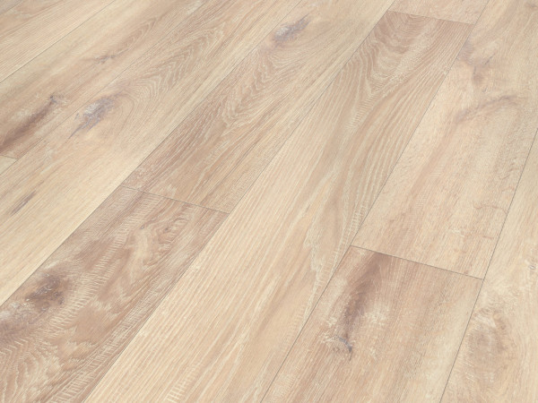 Basicfloor laminaat eiken gekalkt beige landhuisvloer
